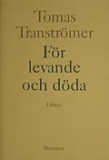 boekomslag För levande och döda van Tomas Tranströmer