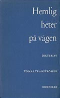 boekomslag Hemligheter på vägen van Tomas Tranströmer